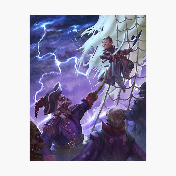Captain Cadava Photographic Print