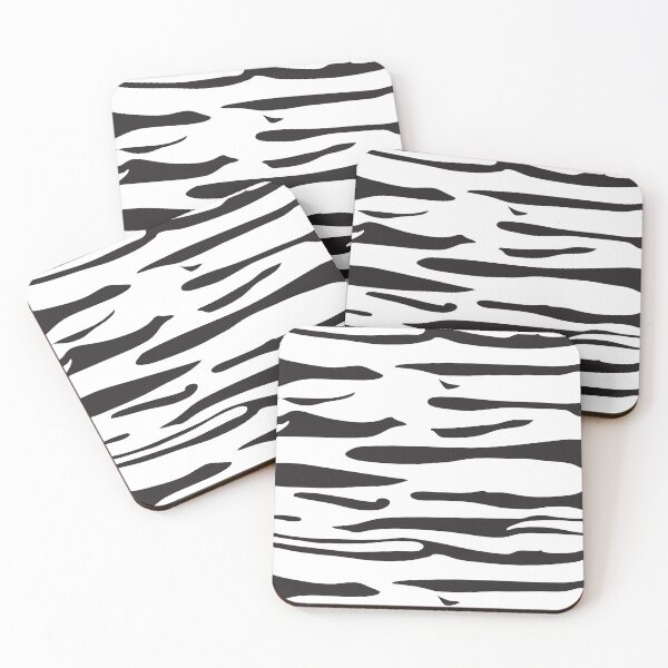 Item preview, Faux White Tiger Print Pattern Design  designed and sold by Uaryan.