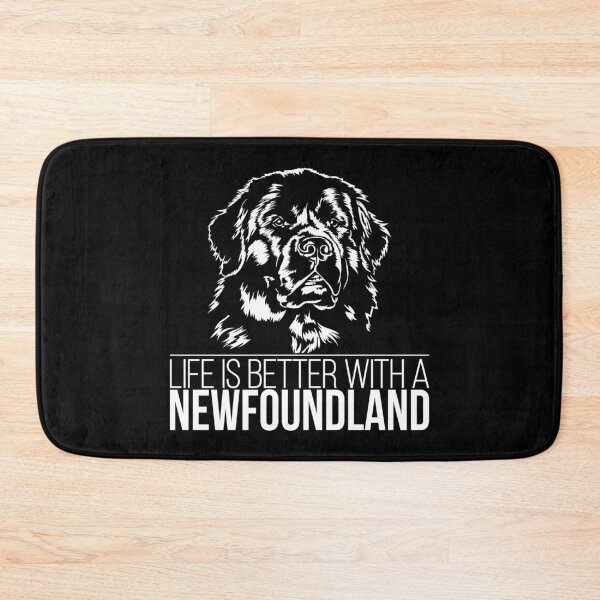 Item preview, Life is better with a NEWFOUNDLAND Dog designed and sold by dogarts.