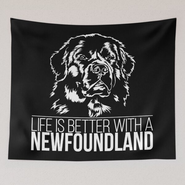 Item preview, Life is better with a NEWFOUNDLAND Dog designed and sold by dogarts.