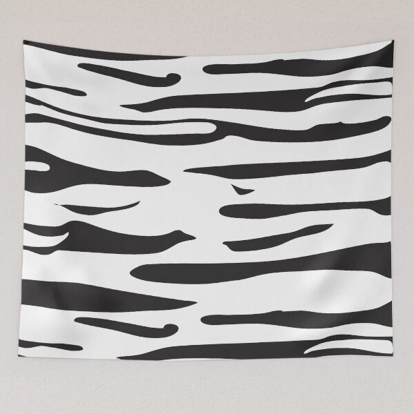 Item preview, Faux White Tiger Print Pattern Design  designed and sold by Uaryan.