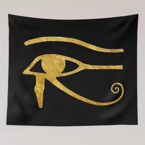 Item preview, Golden Wadjet Eye / Eye of Horus (left) designed and sold by DotorEaon.