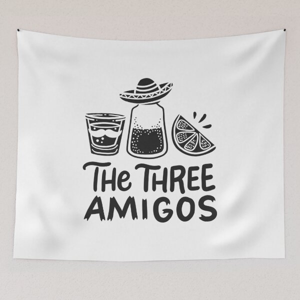 Item preview, The Three Amigos Cinco de Mayo Tequila Alcohol designed and sold by haselshirt.