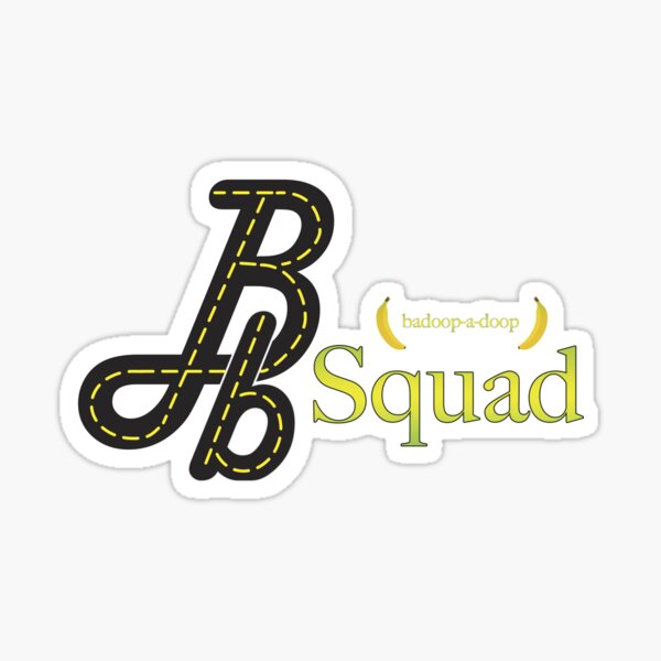Banana Bus Squad Sticker