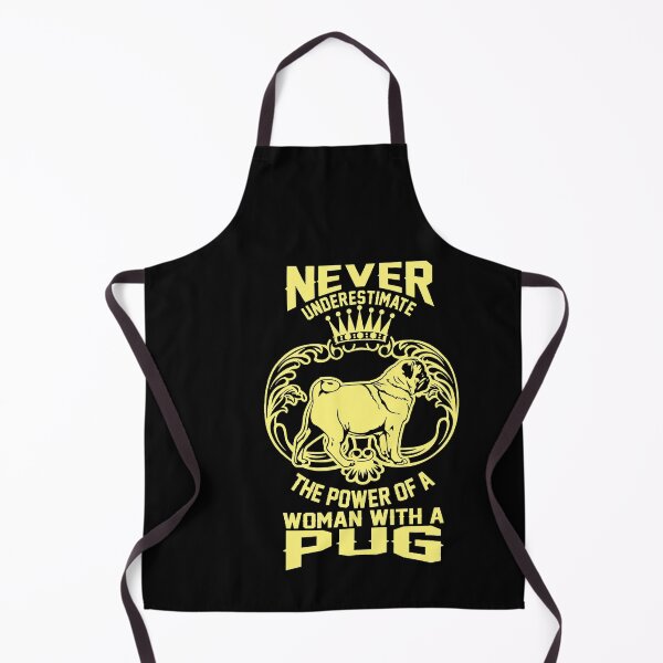 Item preview, The power of a woman with a pug - Funny Pug woman Gift designed and sold by Teenation9.