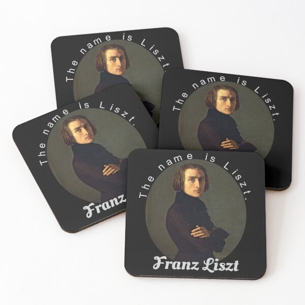 Item preview, The Name Is Liszt. Franz Liszt. designed and sold by Thomas Jonker.