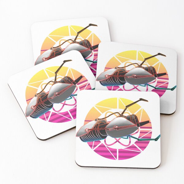 Portal Gun Aperture Labolatories Coasters (Set of 4)