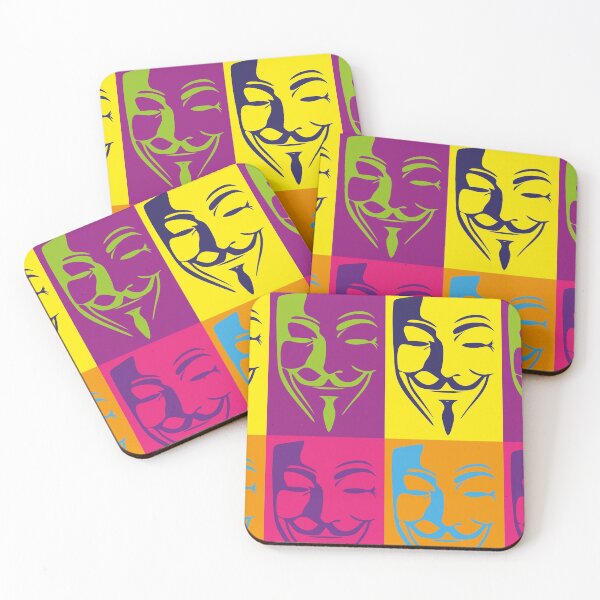 Artikelvorschau, Guy Fawkes PopArt entworfen und verkauft von Exilant.
