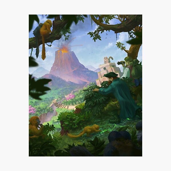 Jungle explorers Photographic Print