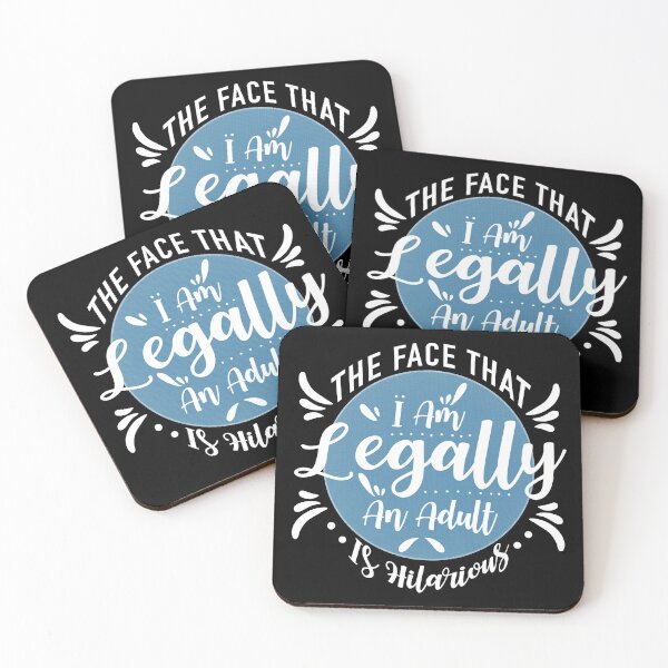 Item preview, I'm Legally An Adult Is Hilarious designed and sold by taby2you.
