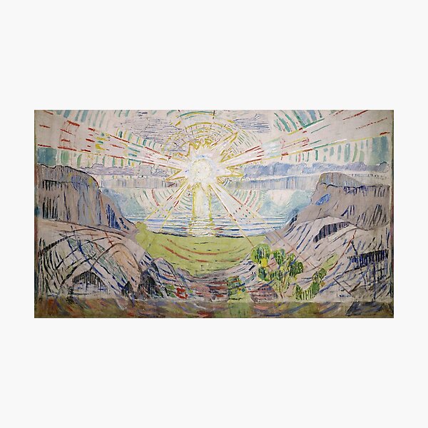 Item preview, Edvard Munch - The Sun designed and sold by artcenter.