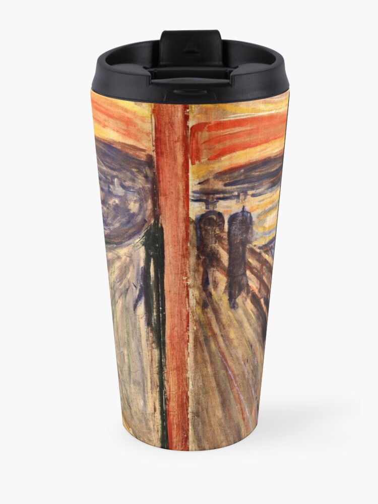 Alternate view of Edvard Munch - The Scream 1893 Travel Mug