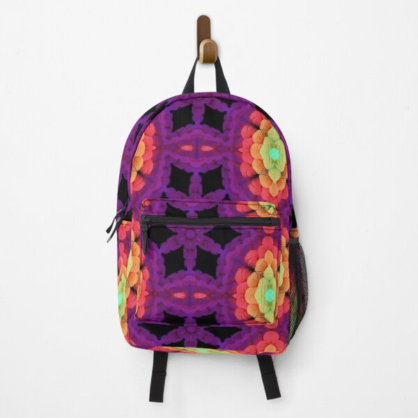 Item preview, Neon Purple and Orange Kaleidoscope 2 designed and sold by Sunshine Stewart.