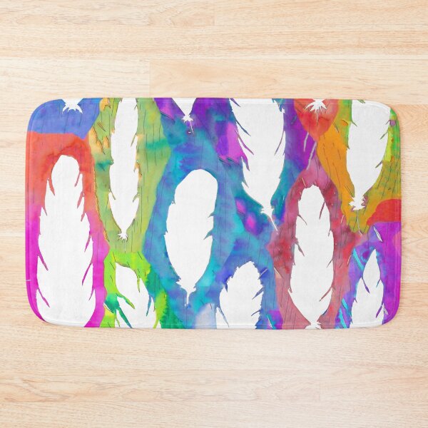 Item preview, Feather Fluro Reverse designed and sold by Ashleigh O'Lynn.