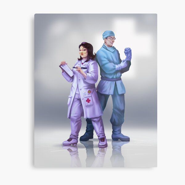 Doctors Metal Print