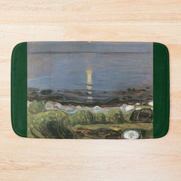Item preview, Edvard Munch - Summer Night By The Beach designed and sold by artcenter.