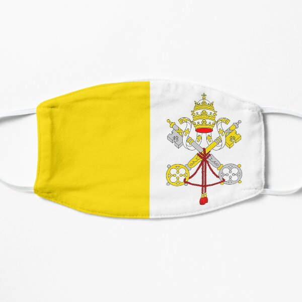 Cité du Vatican catholique Saint-Siège Masque sans plis