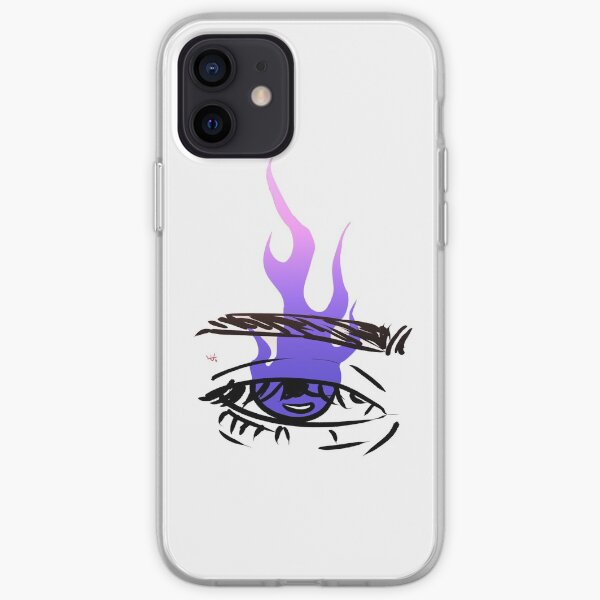 Burning eye iPhone Soft Case