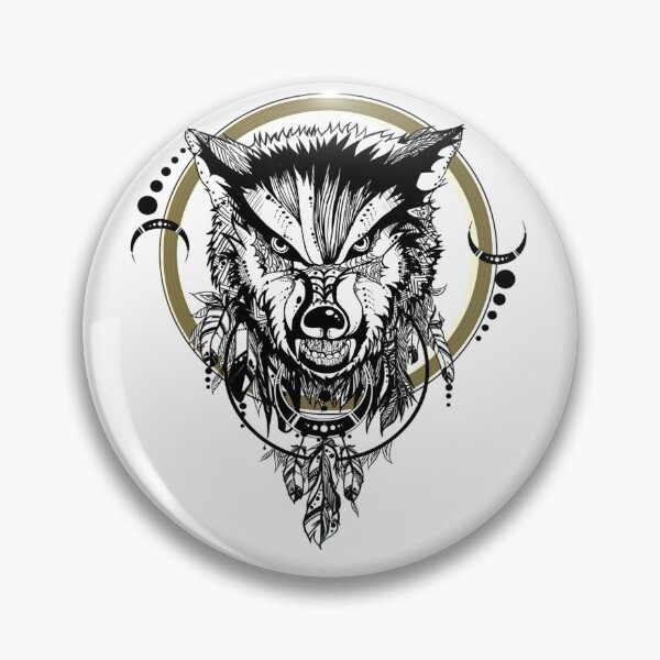 Item preview, painted wolf totem lace line designed and sold by chris299.