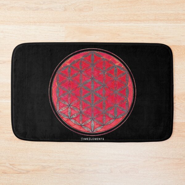 Item preview, flower of life red silver designed and sold by filippobassano.