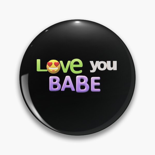 Item preview, i love you babe designed and sold by MOUKI96.