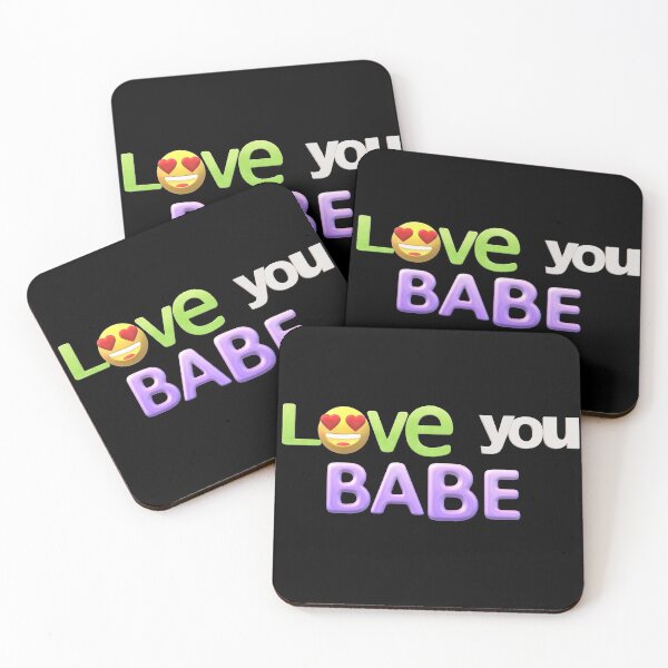 Item preview, i love you babe designed and sold by MOUKI96.