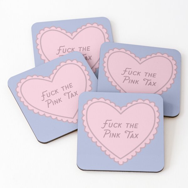 Item preview, fuck the pink tax designed and sold by prismatic paper co.