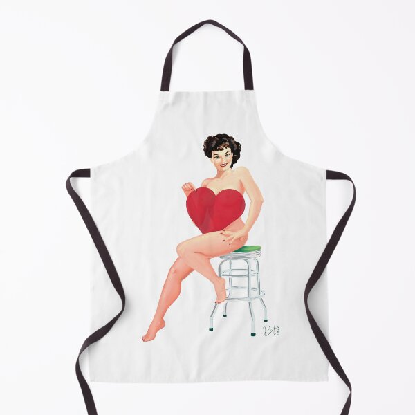 Item preview, Vintage Pin Up Girl - Be my Valentine designed and sold by georgatos.