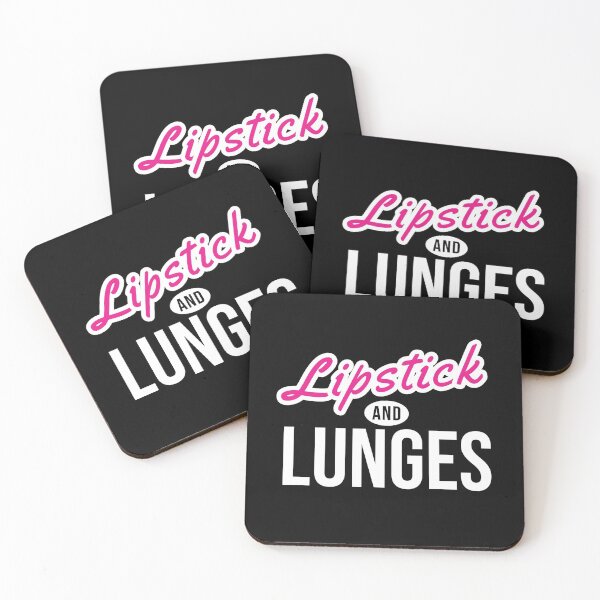 Item preview, Lipstick And Lunges Womens Fitness designed and sold by moveella.