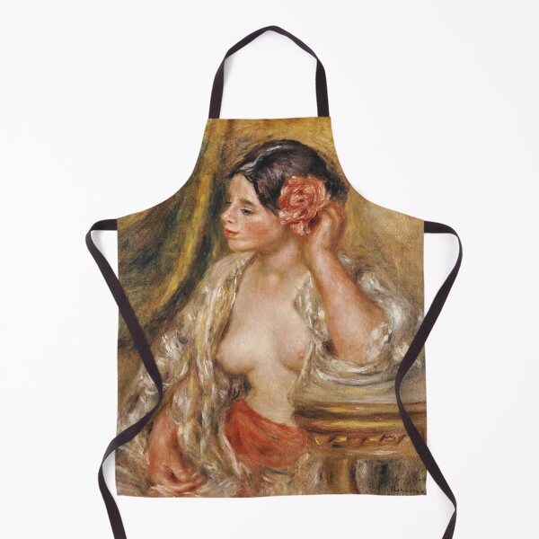 Aperçu de l'œuvre Auguste Renoir - Gabrielle A Sa Coiffure créée et vendue par artcenter.