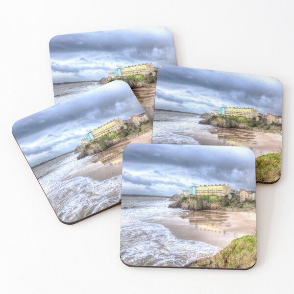 Item preview, Beach next to St Catherines Island Tenby Wales UK designed and sold by acceleratorhams.