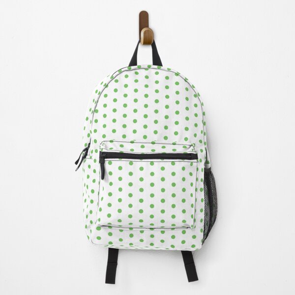Item preview, Green Polka Dots on White designed and sold by SJ Designs.