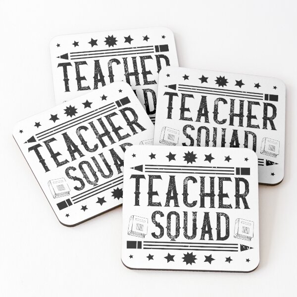 Item preview, Teacher Squad designed and sold by GoodVibeDesign.
