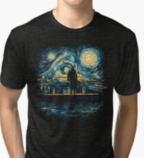 Starry Fall (Sherlock) Tri-blend T-Shirt