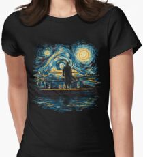 Starry Fall (Sherlock) Women's Fitted T-Shirt