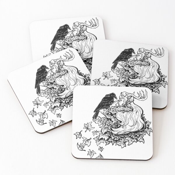 Item preview, The Druid And The Raven designed and sold by Launchycat.