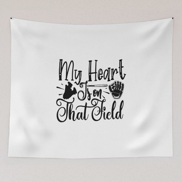 Item preview, My Heart Is on That Field: A Funny quote shirt.   designed and sold by fajali master.