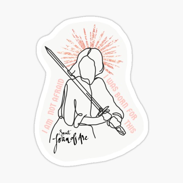 St. Joan of Arc Sticker