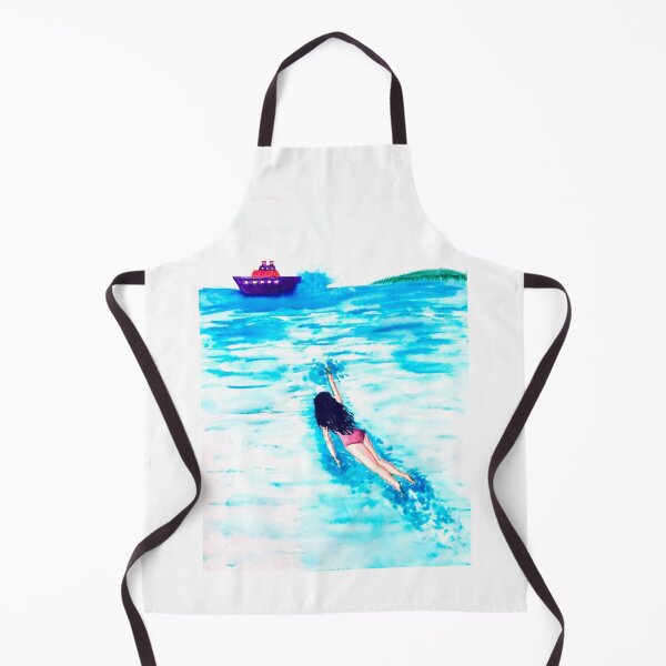 Item preview, "If your ship doesn't come in, swim out to it" designed and sold by Mitsy Art.