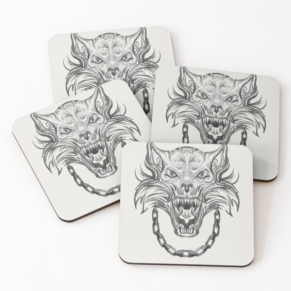Item preview, Norse Wolf Monster Fenrir designed and sold by Desha001.