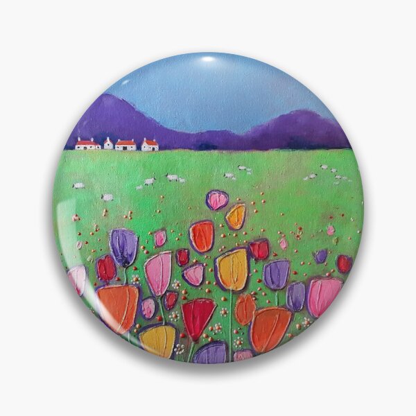 Item preview, Tulip Fever, Tulip Art, Spring Art, Spring Landscape designed and sold by GlitteringFox.