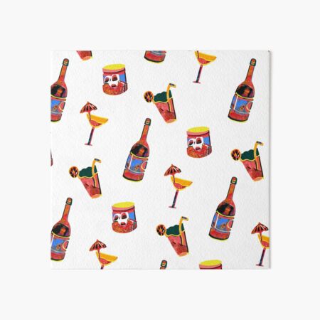 Drinks Art Board Print