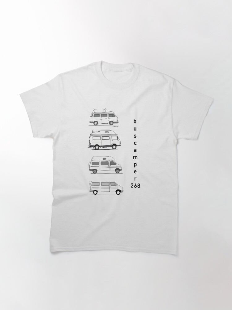 Alternate view of Just the campervans Classic T-Shirt