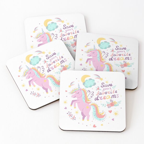 Item preview, Save Your Favorite Dreams Unicorn designed and sold by 3bythelake.