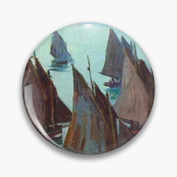 Item preview, Claude Monet - Fishing Boats Calm Sea designed and sold by artcenter.