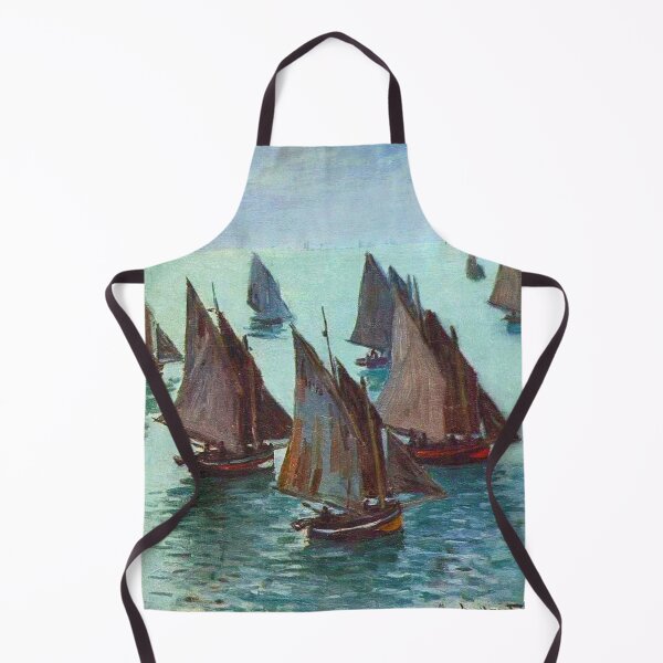 Item preview, Claude Monet - Fishing Boats Calm Sea designed and sold by artcenter.