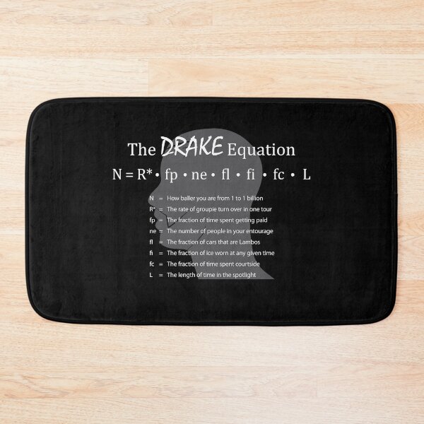 Item preview, The Drake Equation designed and sold by Nerdfudesigns.