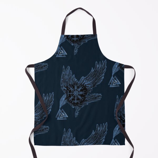 Item preview, Raven Rune Magic Symbols - Blue designed and sold by Desha001.