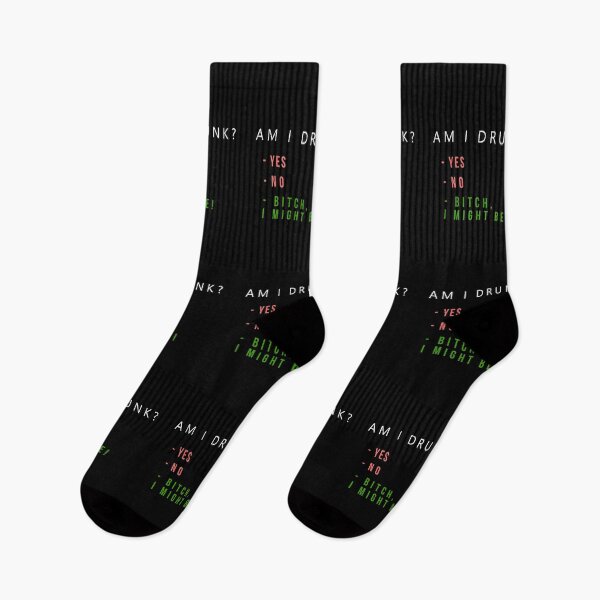 Item preview, Am I Drunk? Bitch I Might Be designed and sold by Smart Side.