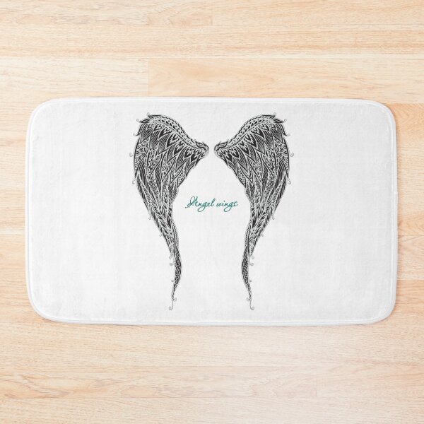 Item preview, Hand Drawn Ornate Angel Wings designed and sold by JTS STORE.